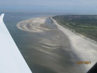 Nordsee 2017 (212)  westliches Ende von Langeoog bei Ebbe